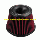 Universal Power Intake Air Filter 75mm Dual Funnel Adapter